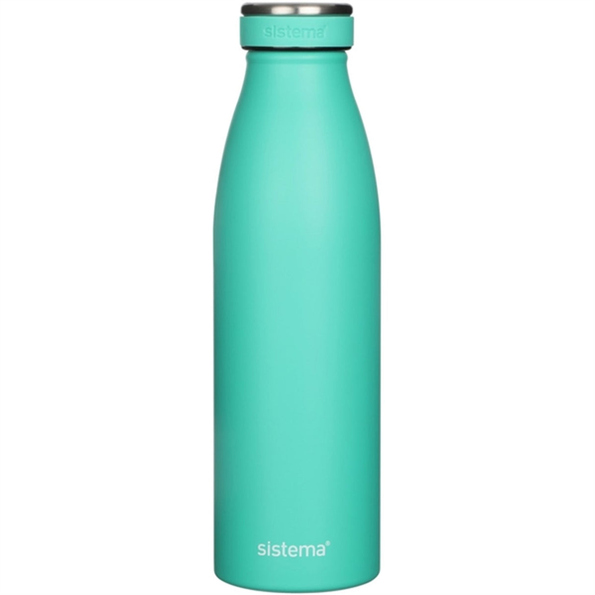 Sistema Stainless Steel Drink Bottle 500 ml Minty Teal