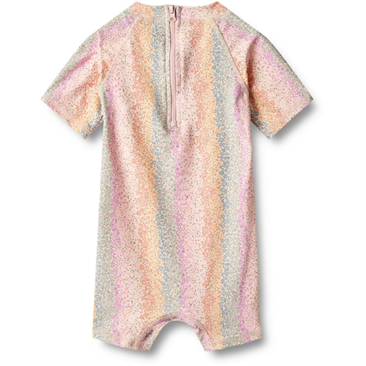 Wheat Rainbow Flowers Swimsuit Cas