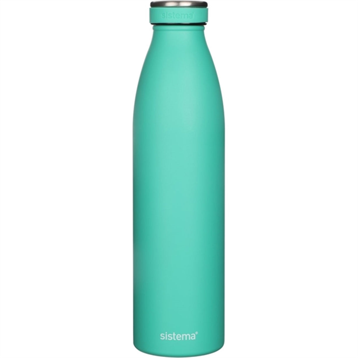 Sistema Stainless Steel Drink Bottle 750 ml Minty Teal