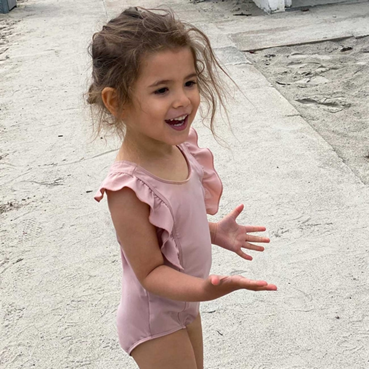 Petit Crabe Rose Nude Swimsuit