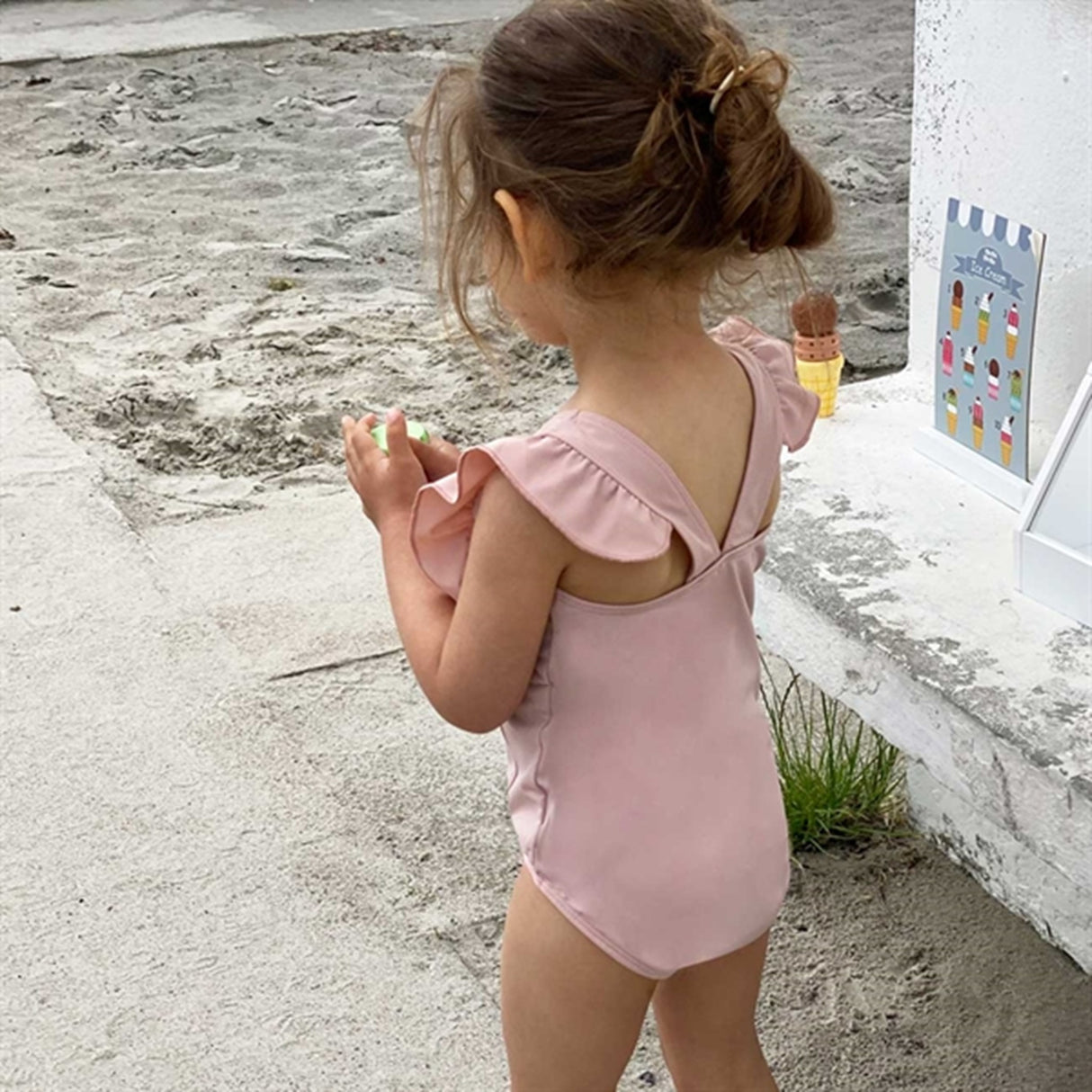 Petit Crabe Rose Nude Swimsuit