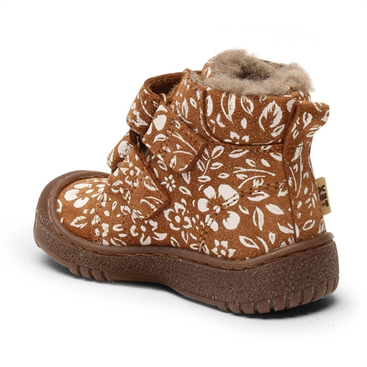 Bisgaard Evon Tex Shoes Brandy Flowers