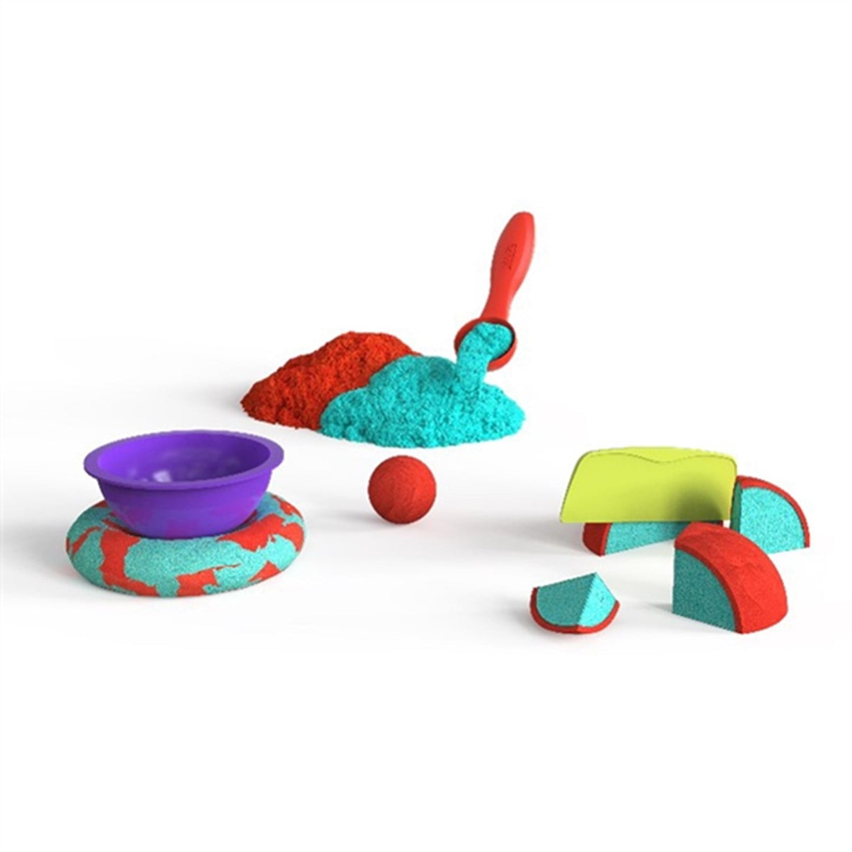 Kinetic Sand Mold N' Flow 2