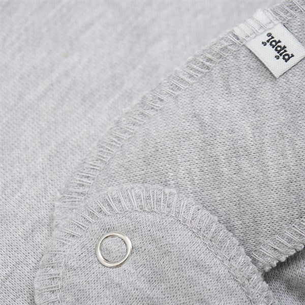 Pippi Bandana Bib Storebror Grey Melange
