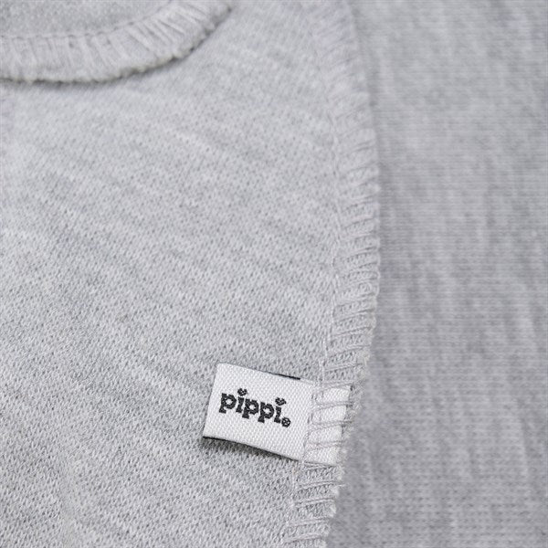 Pippi Bandana Bib Tantes Charmetrold Grey Melange