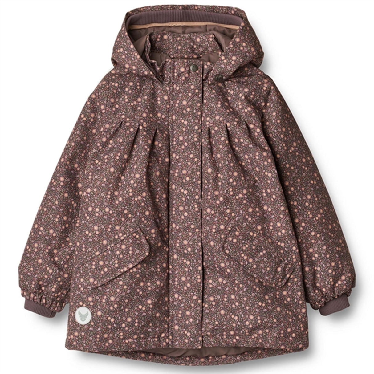 Wheat Jacket Mimmi Tech Eggplant Buttercups