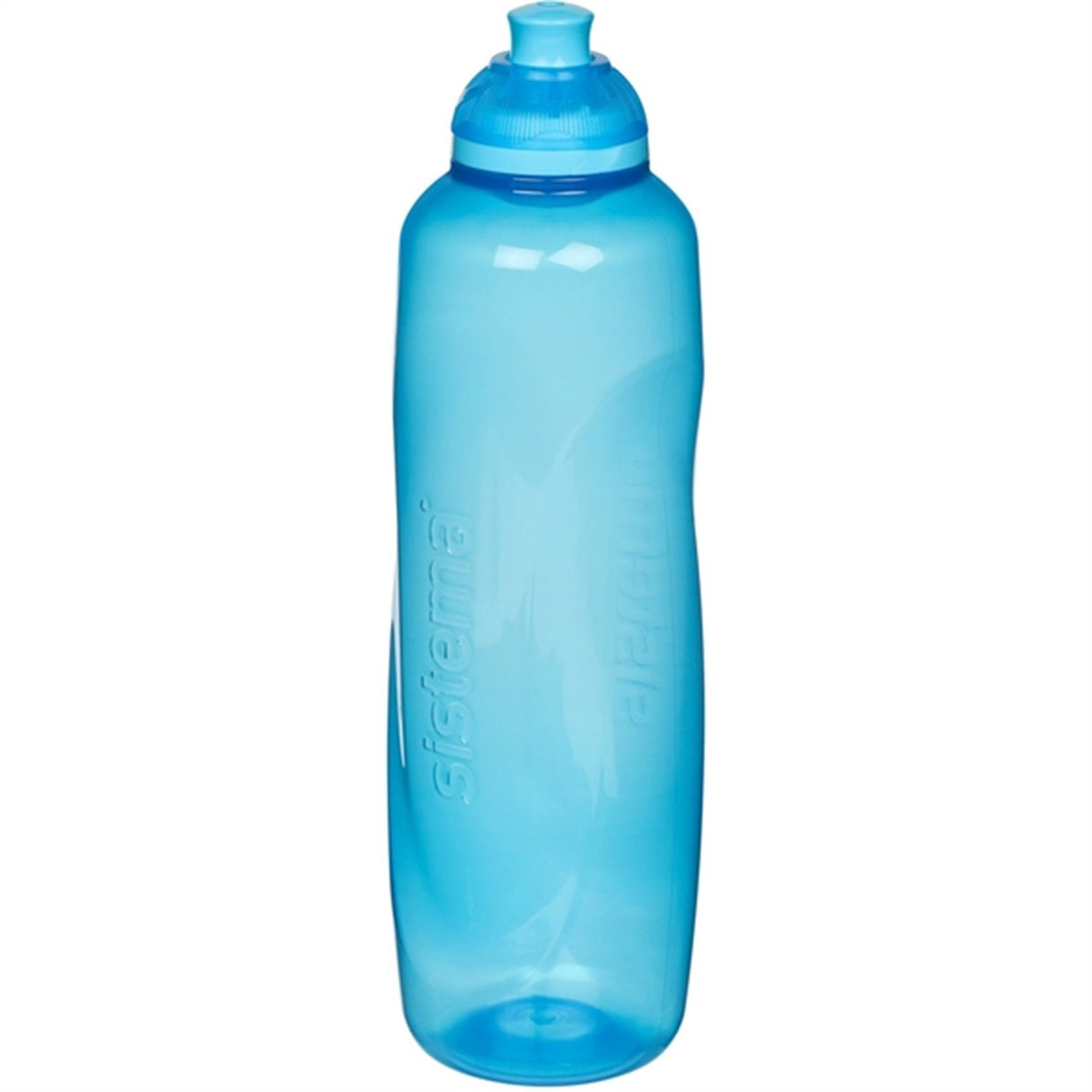 Sistema Twist 'n' Sip Helix Water Bottle 600 ml Blue