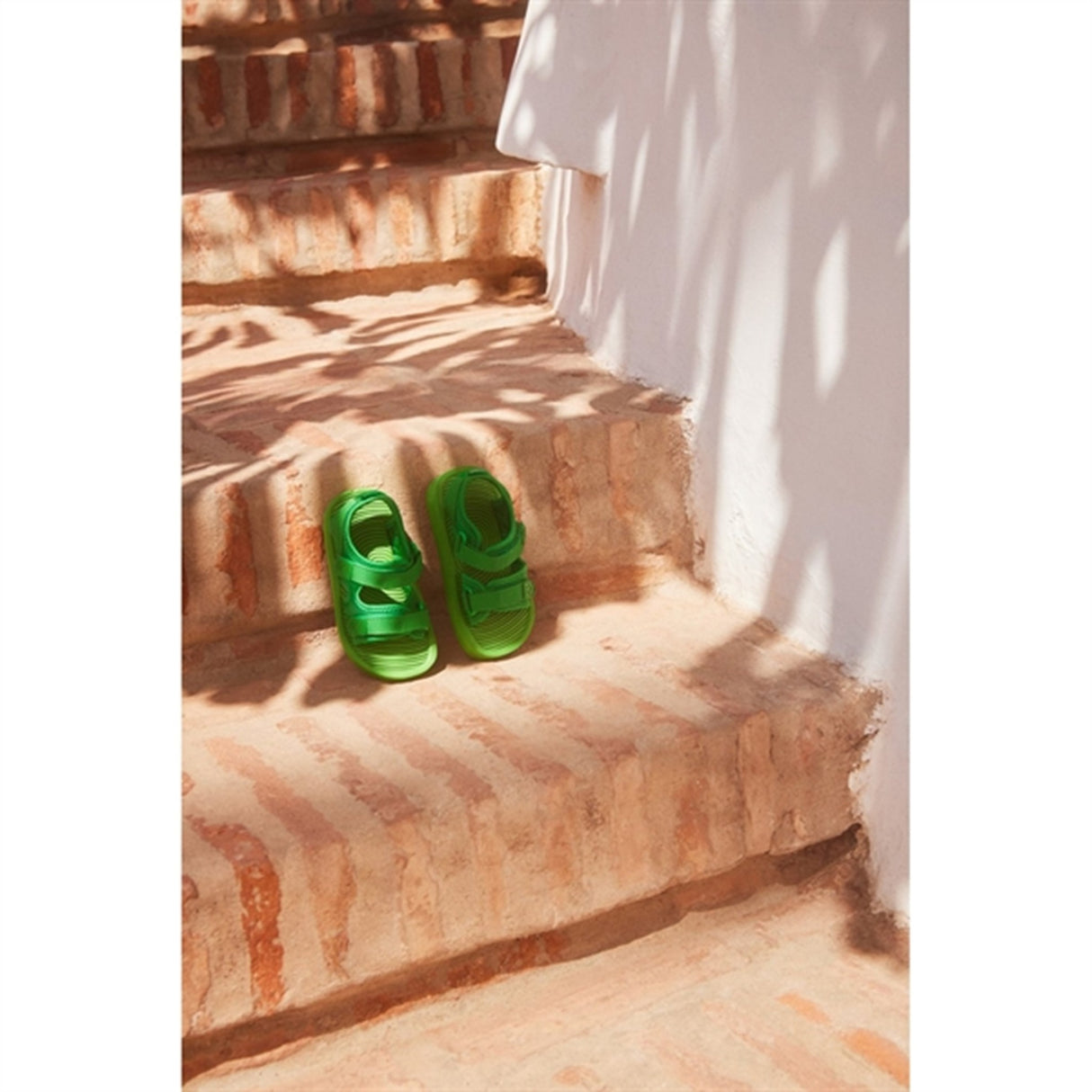 Molo Bright Green Zola Sandals