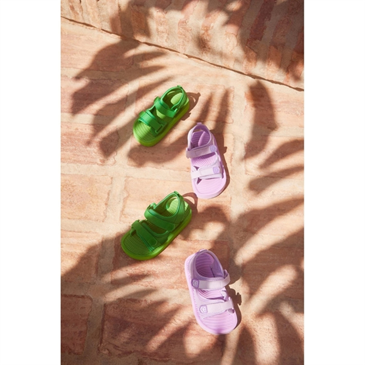Molo Bright Green Zola Sandals