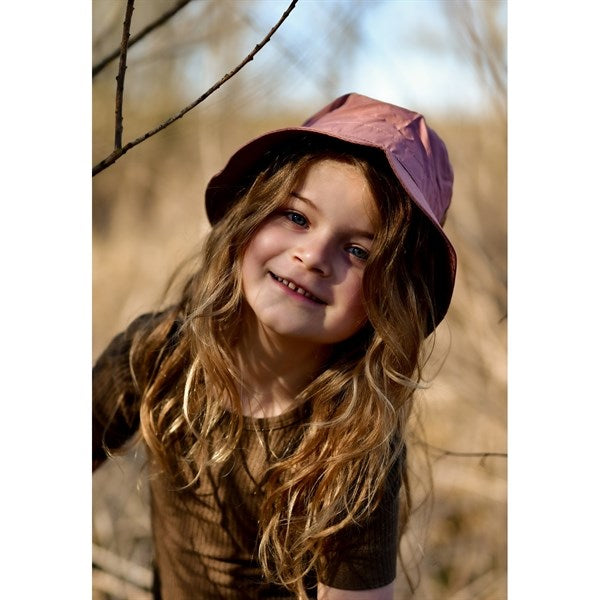 Mikk-Line Summer Bucket Hat Solid Burlwood