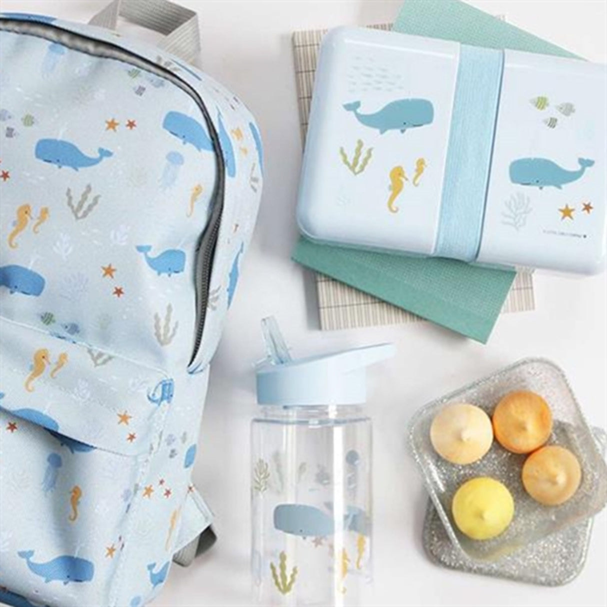 A Little Lovely Company Lunch Box Ocean