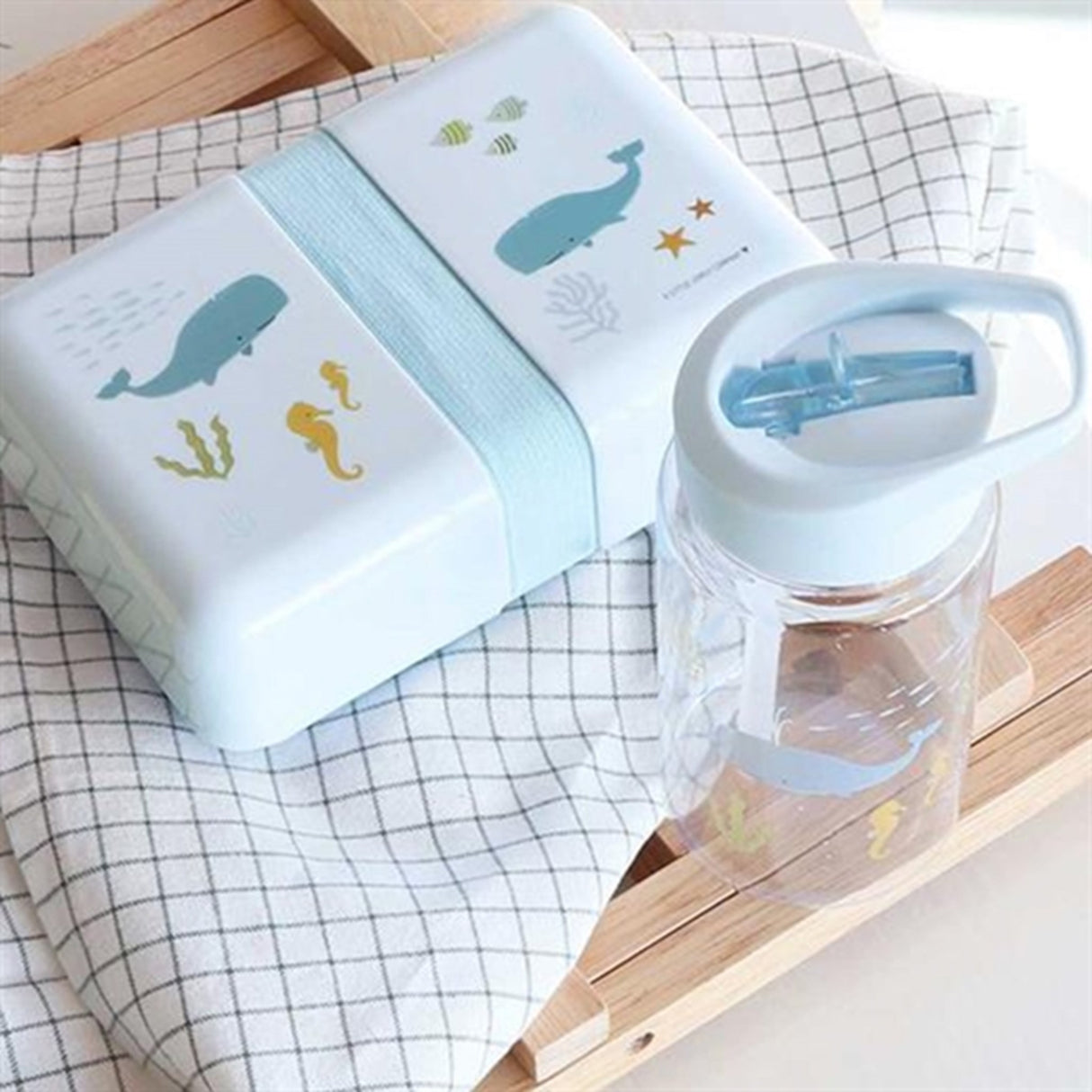 A Little Lovely Company Lunch Box Ocean