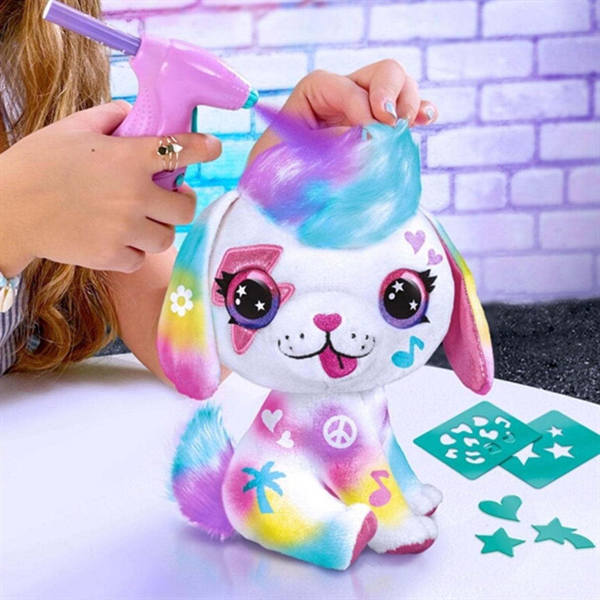 Airbrush Plush Puppy 2