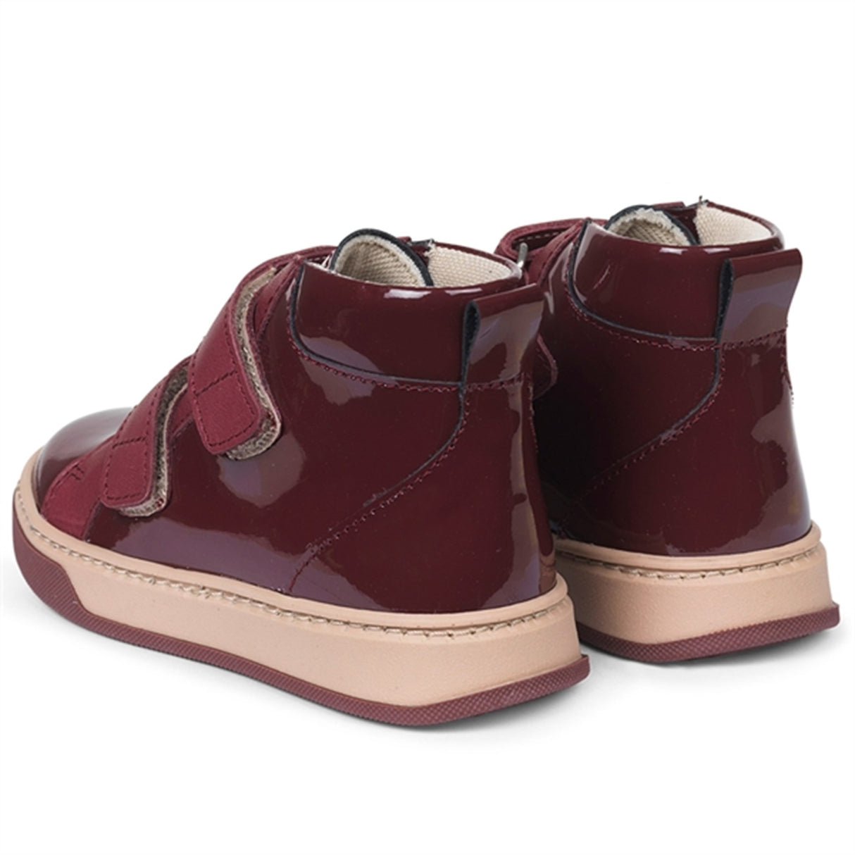 Angulus Tex Boots With Velcro Plum 3
