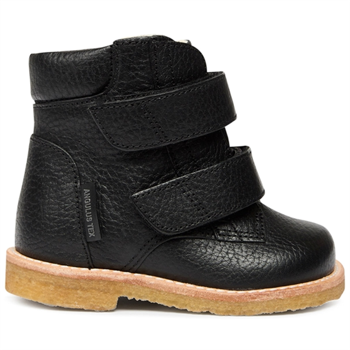 Angulus Beginner Tex-Boots w Velcro Black