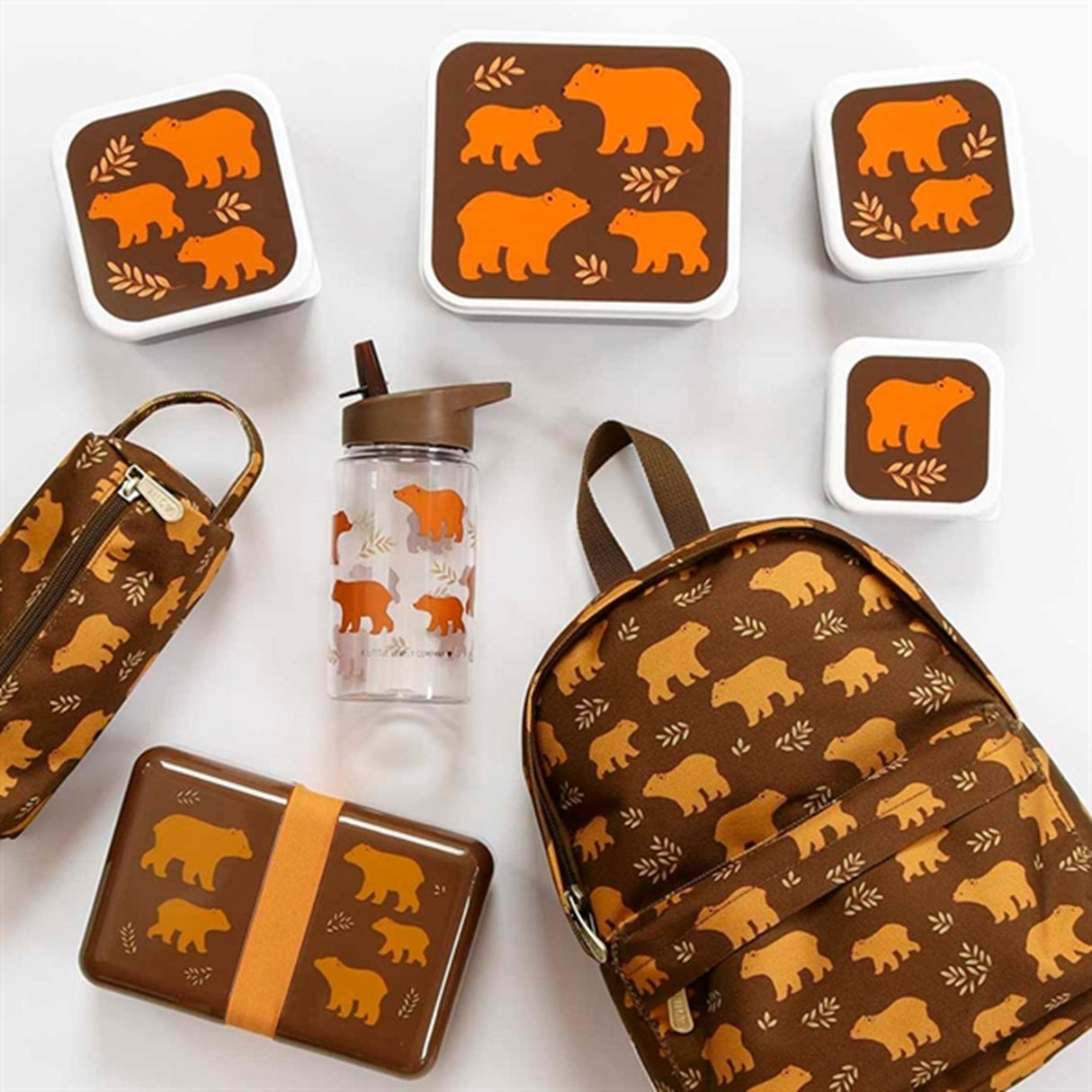 A Little Lovely Company Lunch And Snackbox Bears