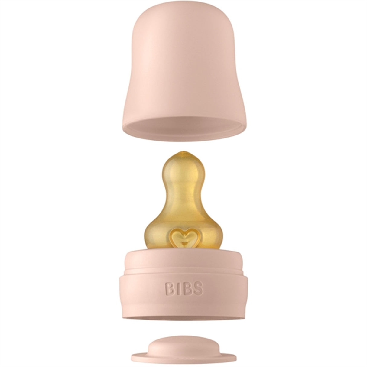 Bibs Baby Glass Bottle Complete Set Blush 110 ml 6