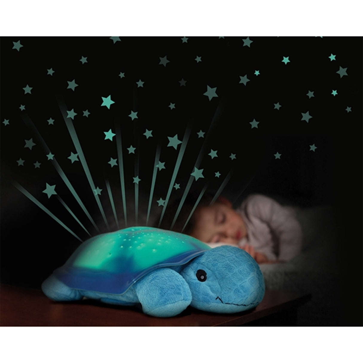 Cloud B Twilight Turtle Night Light Blue