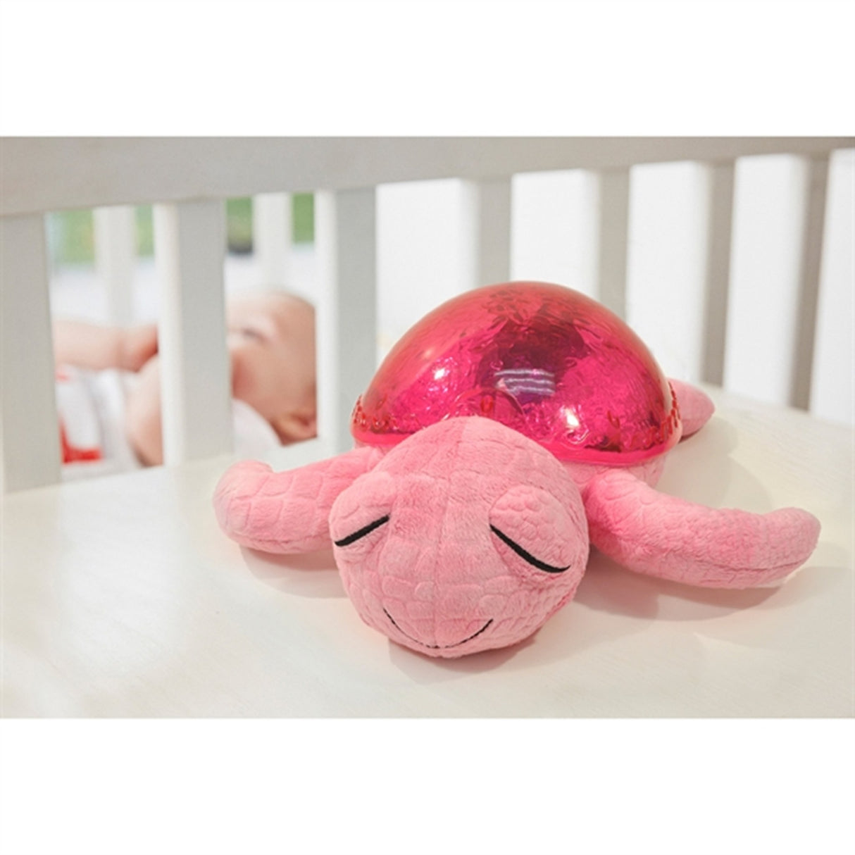 Cloud B Tranquil Turtle Night Light Pink