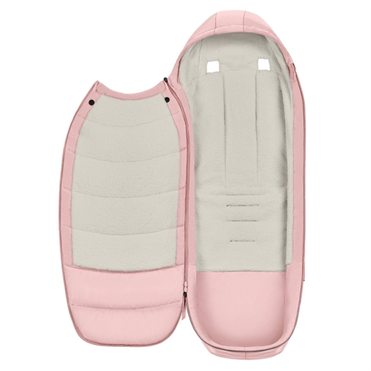 Cybex Platinum Footmuff Peach Pink 4
