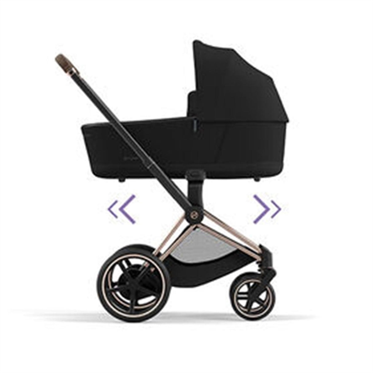 Cybex ePRIAM Stel w. Seat Rosegold 4