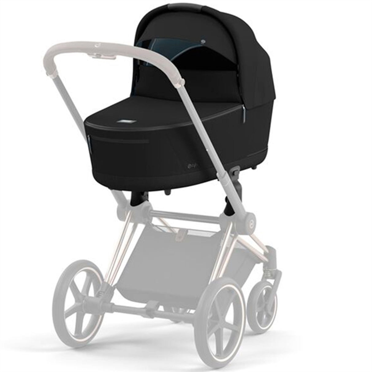 Cybex PRIAM Lux Carry Cot Deep Black 5