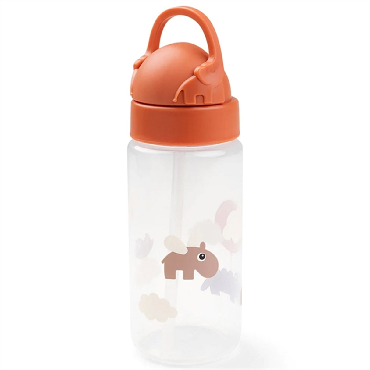 Done by Deer Straw Bottle Happy Clouds Papaya