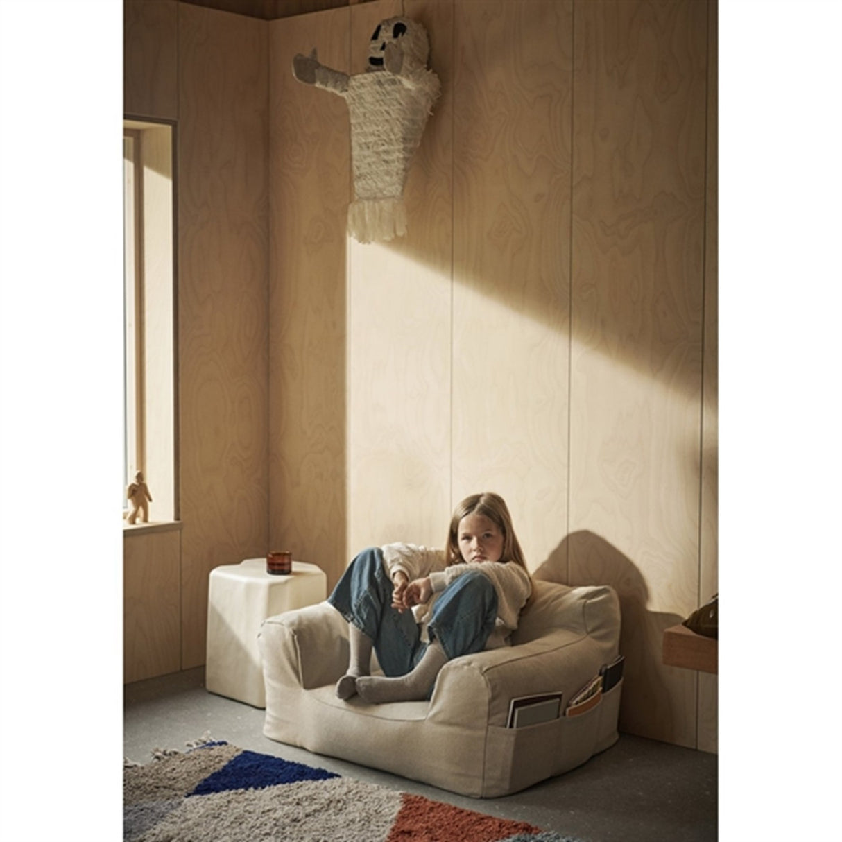 Ferm Living Billow Bean Bag Off-White