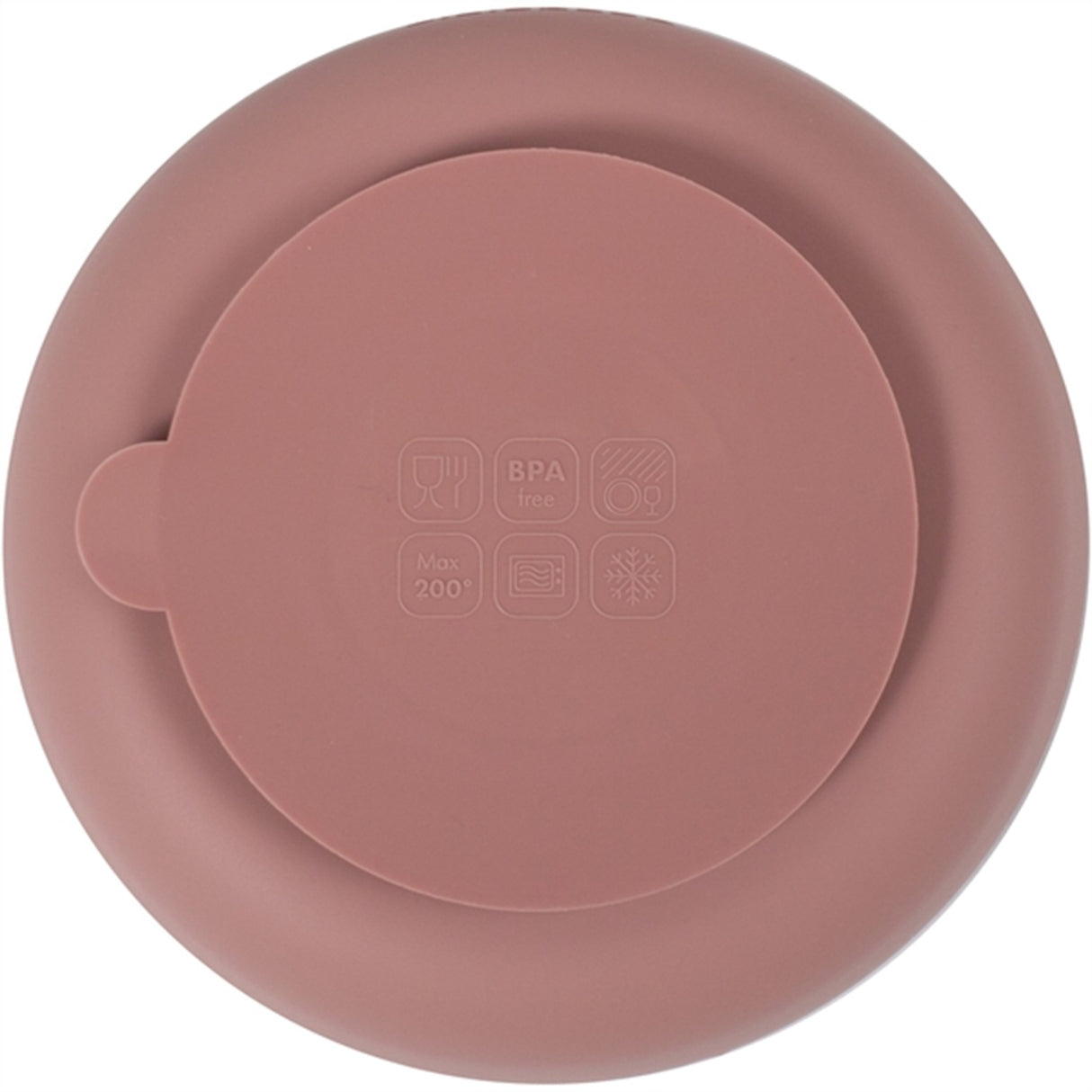 FILIBABBA Plate 2-pack Rose