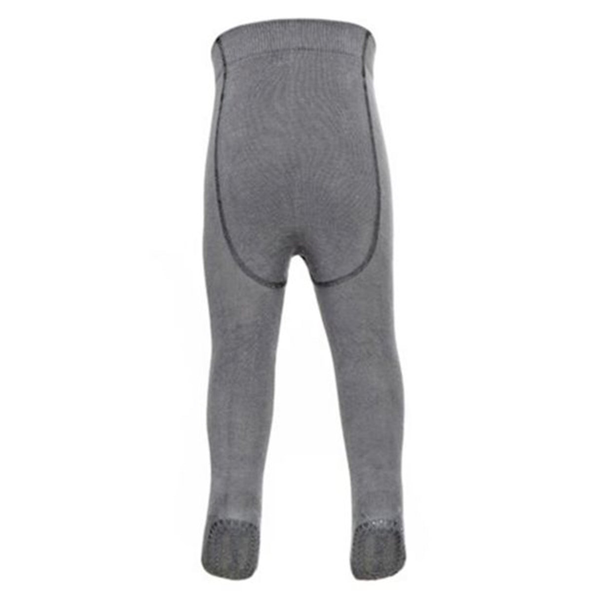 GObabyGO Crawling Tights Wool (dark grey melange)