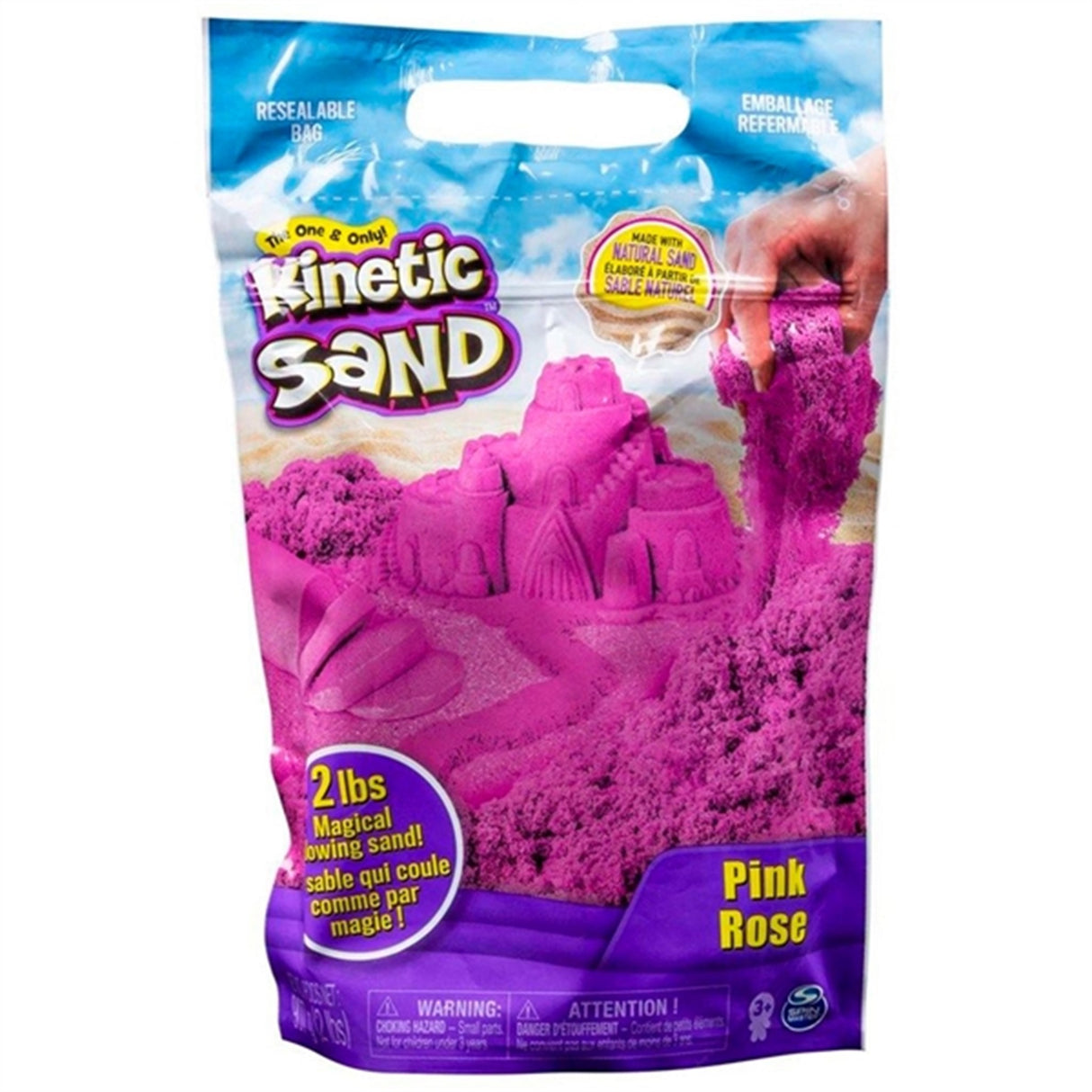 Kinetic Sand Color Bag Pink