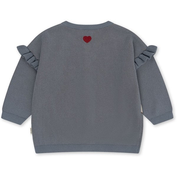 Konges Sløjd Tradewinds Lapis Frill Cardigan