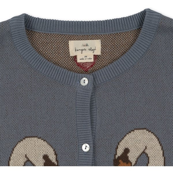 Konges Sløjd Tradewinds Lapis Frill Cardigan