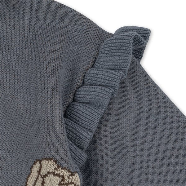 Konges Sløjd Tradewinds Lapis Frill Cardigan