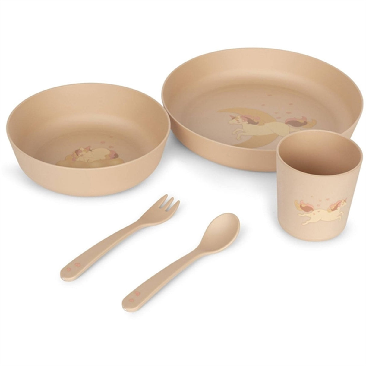 Konges Sløjd Dinner Set Unicorn