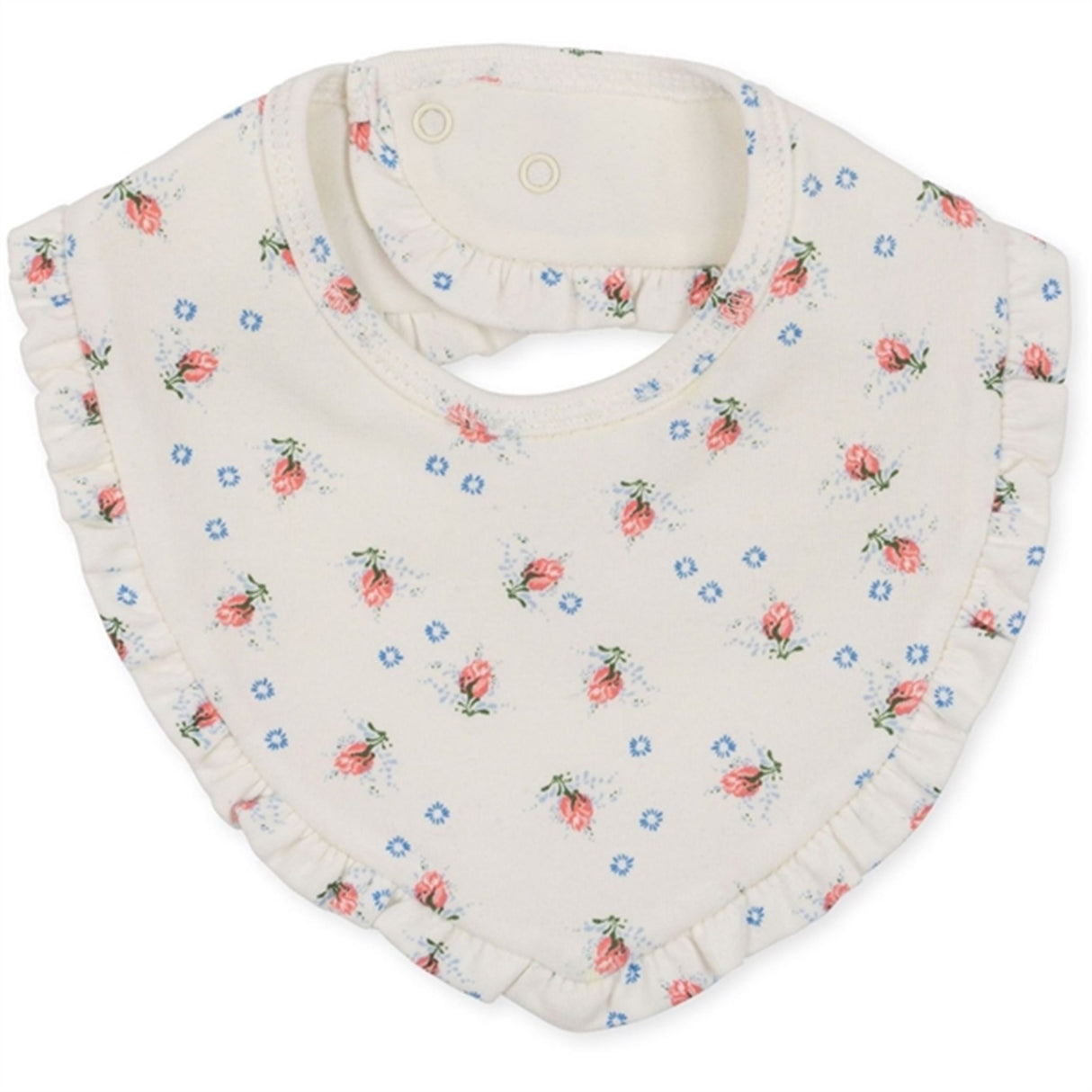 Konges Sløjd Brise Dé Été White/Nouvelle Peach Basic 2-Pack Bib Frill