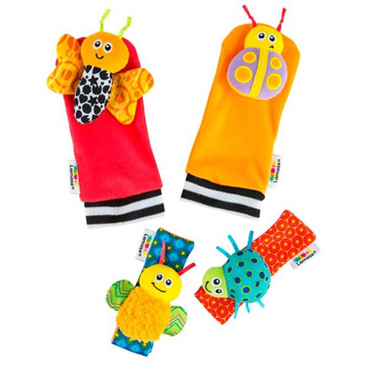 Lamaze Foot Finder & Wrist Rattle Set