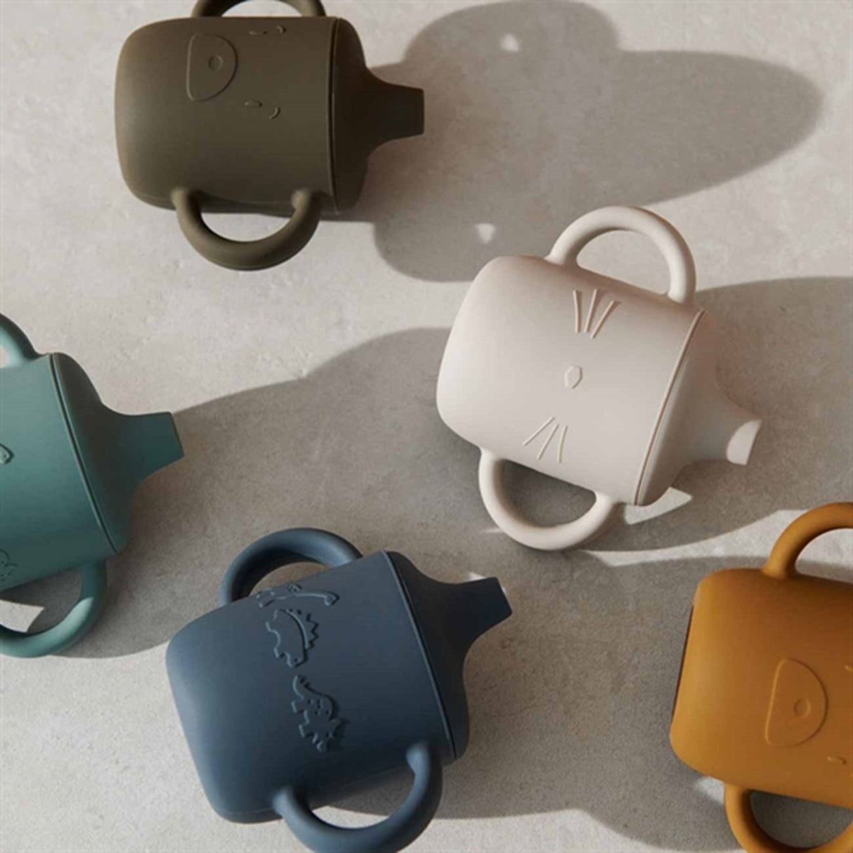 Liewood Neil No Split Cup Whale Blue Dino