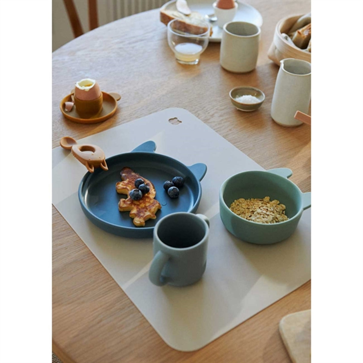 Liewood Vivi Silicone Set Rabbit Blue Multi Mix