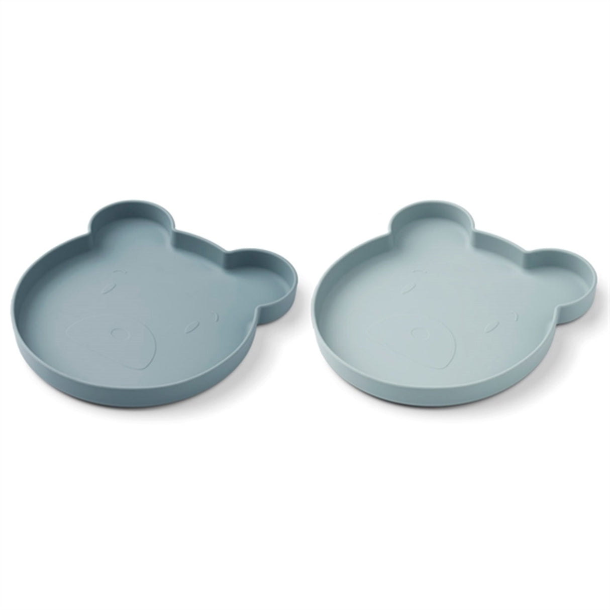 Liewood Marty Plate 2-Pack Mr Bear Blue Mix