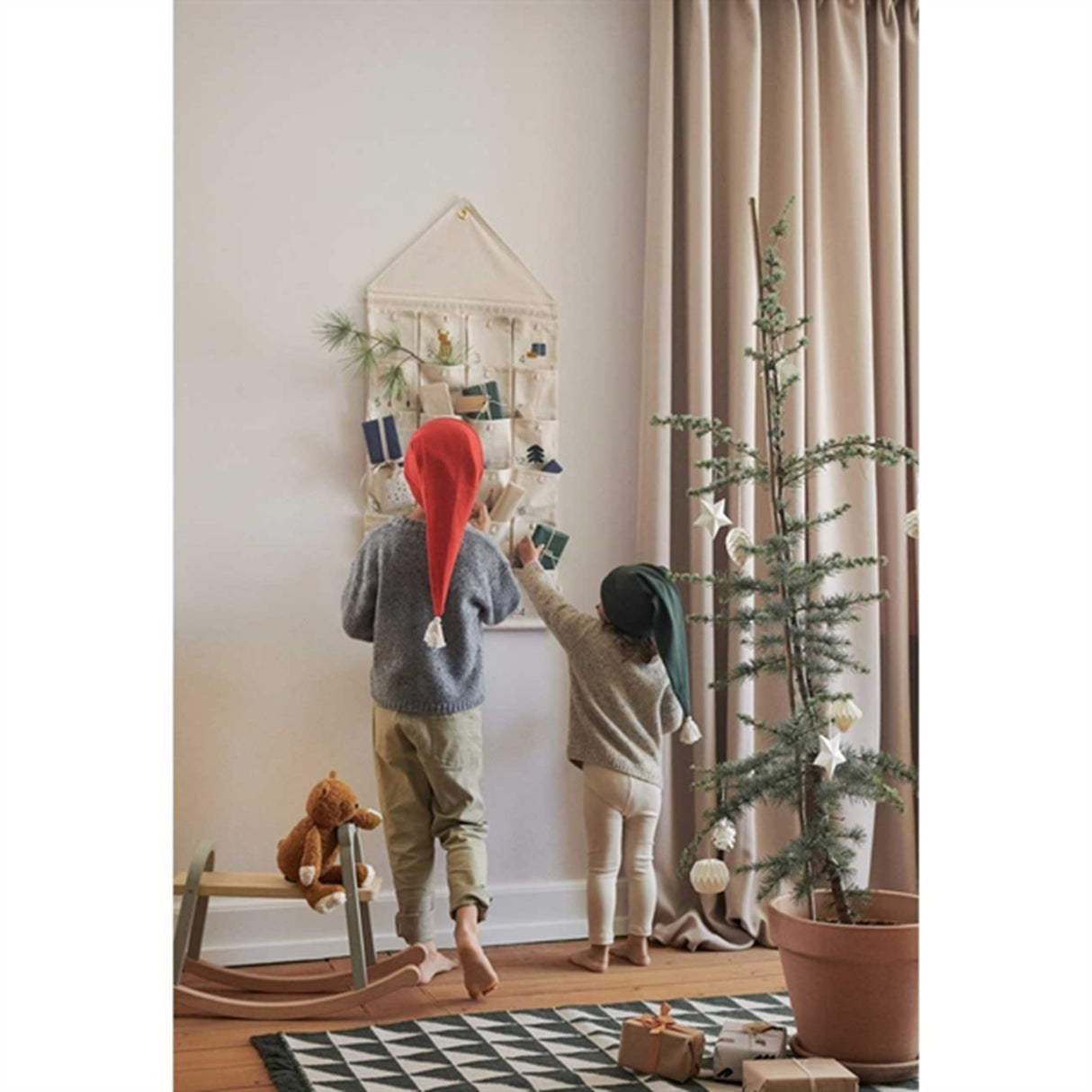 Liewood Alf Christmas Hat Apple Red