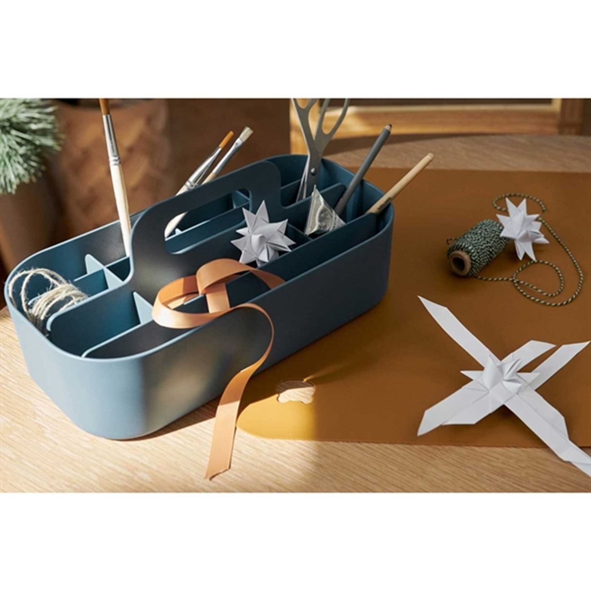 Liewood Hope Storage Caddy Whale Blue