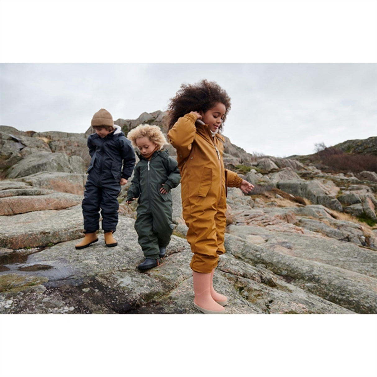 Liewood Sne Snowsuit Golden Caramel 4