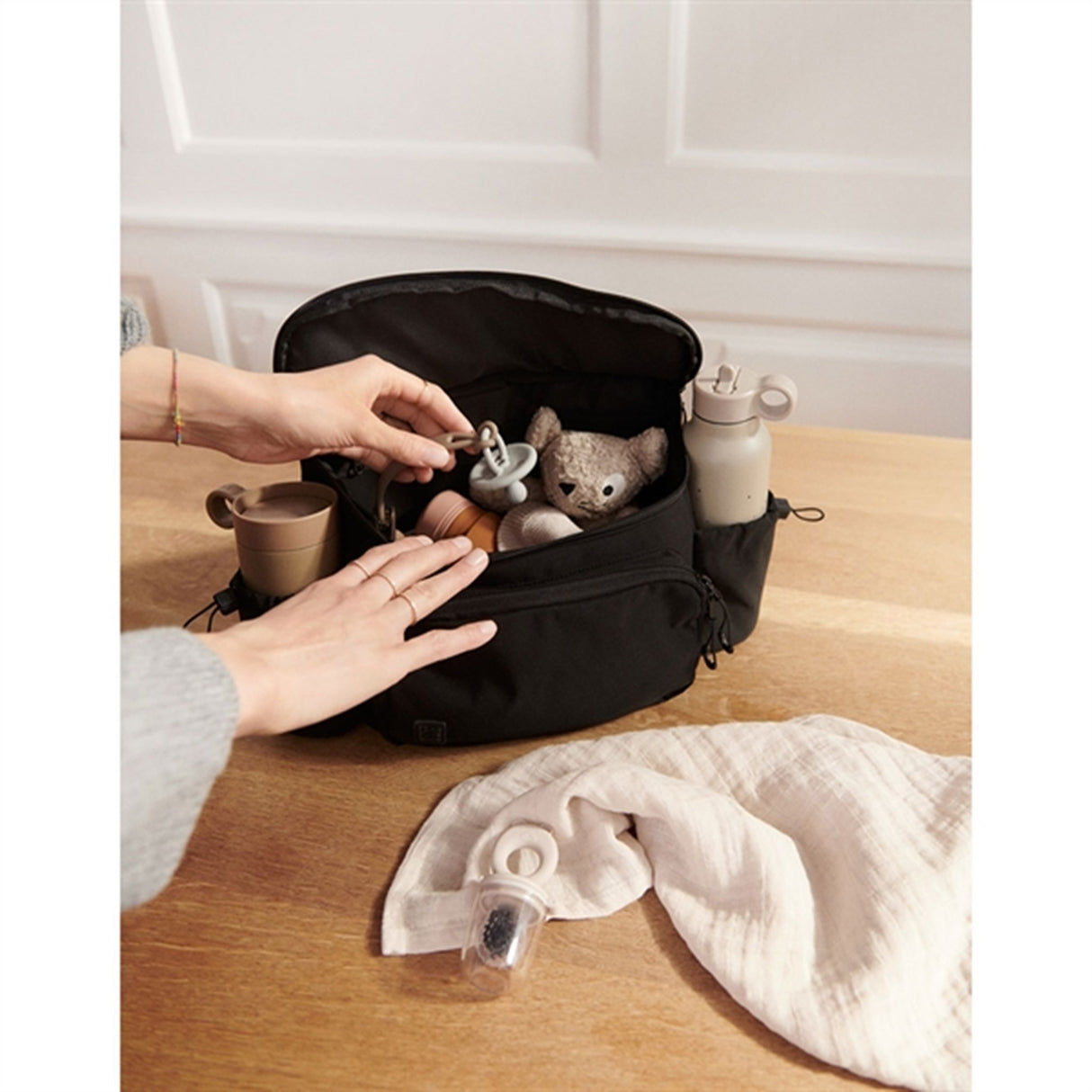 Liewood Organizer Bag Small Olivie Black