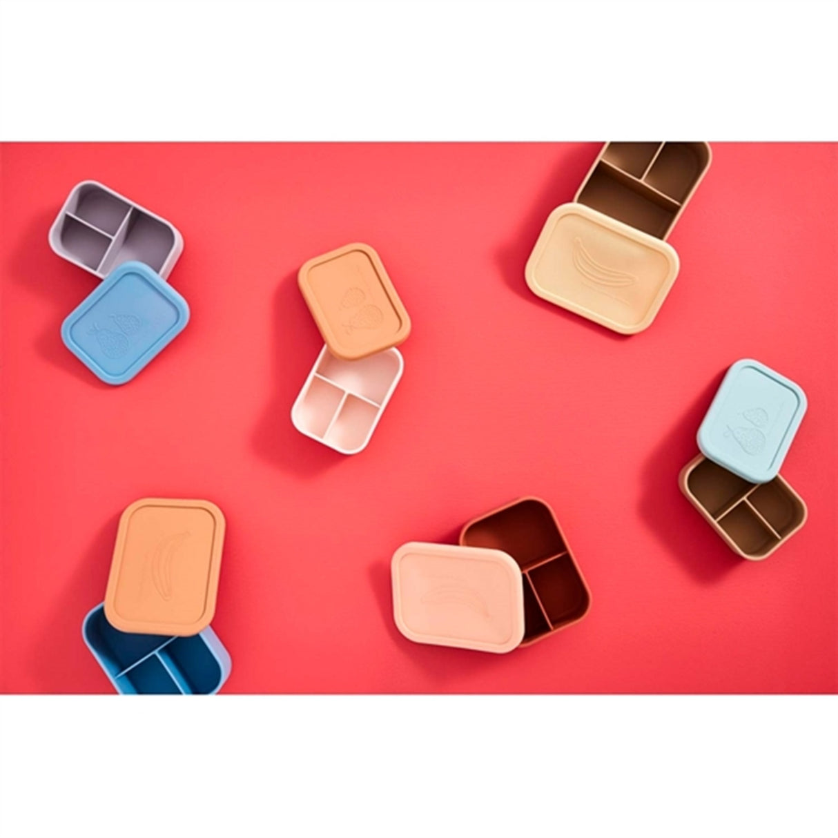 OYOY Yummy Lunch Box Large Powder/Sienna