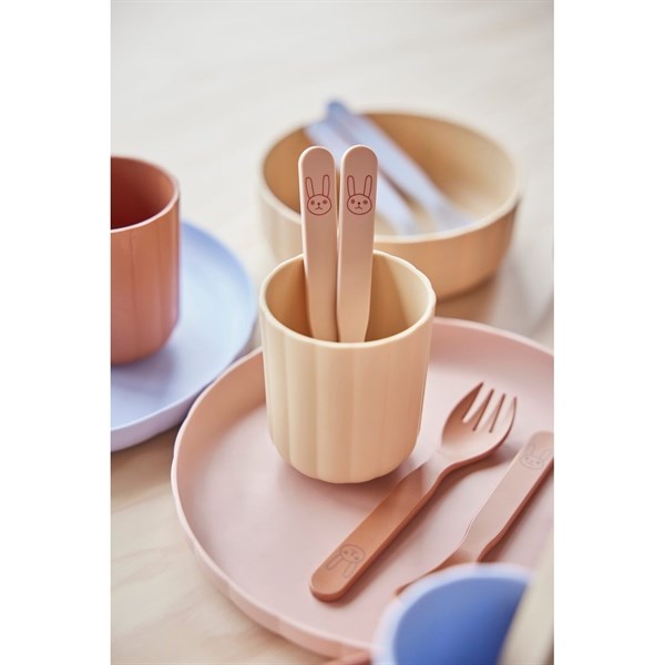 OYOY Pullo Cup 2-pack Taupe / Vanilla