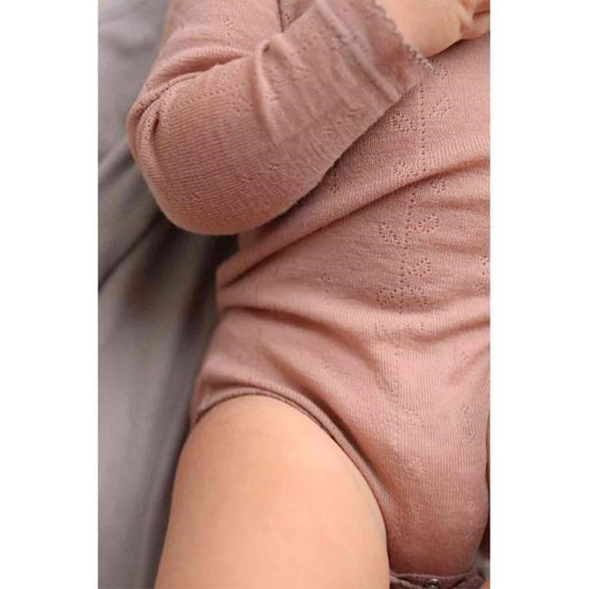 MarMar Wool Pointelle Burnt Rose Benedikte Body