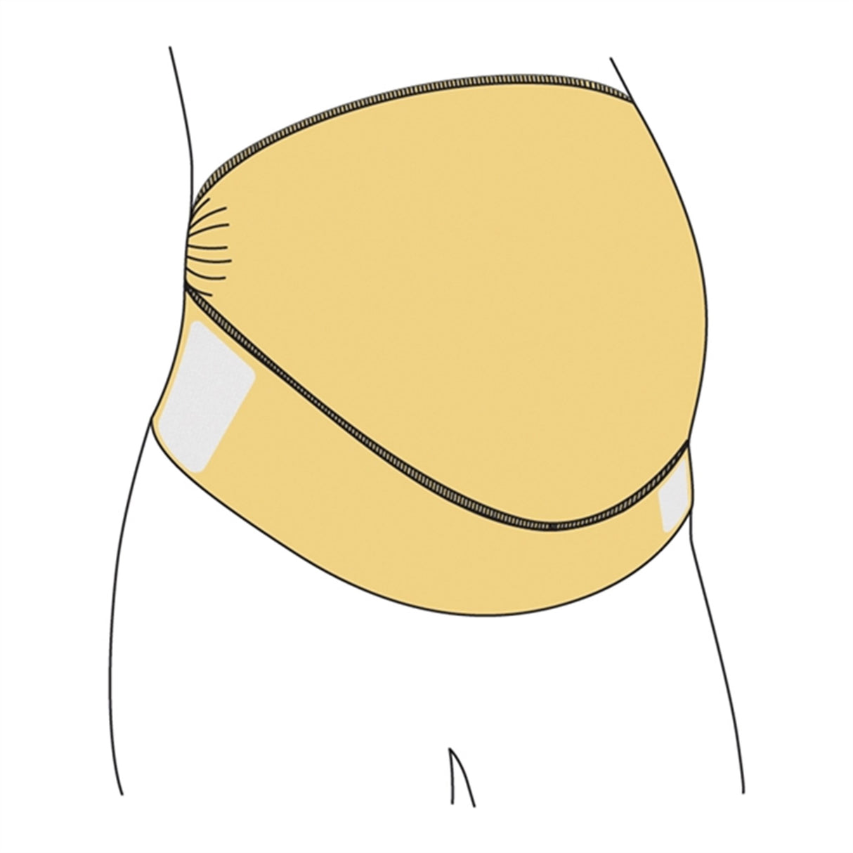 Carriwell Adjustable Support Belt Honey 8