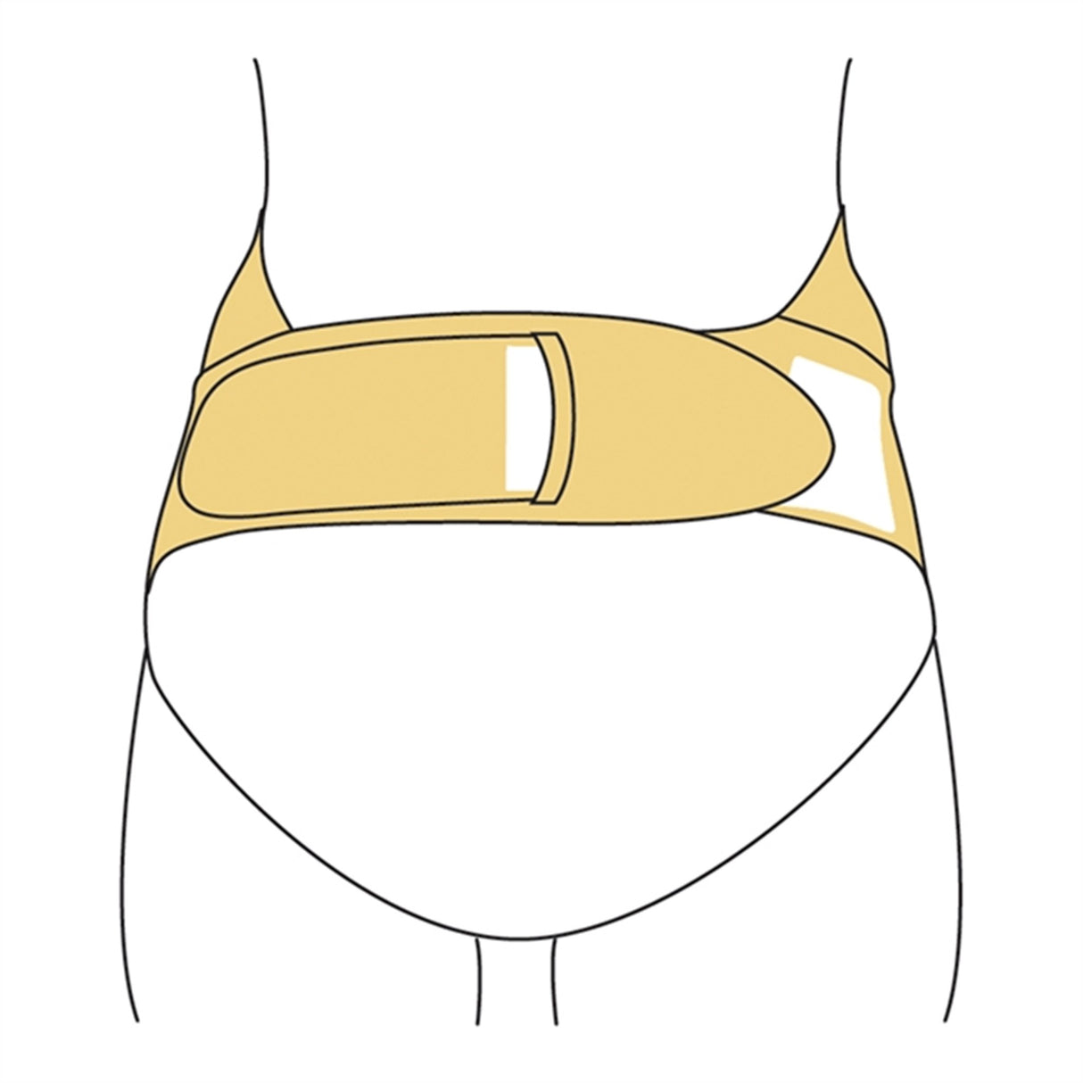 Carriwell Adjustable Support Belt Honey 9