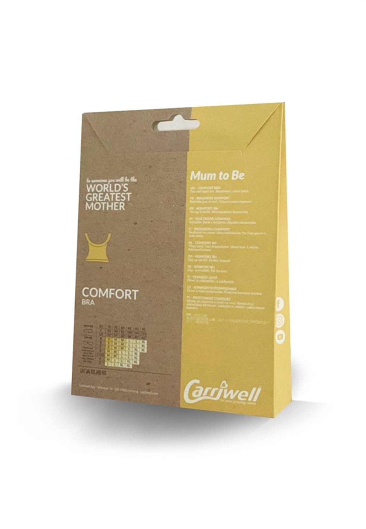 Carriwell Comfort Bra Black 3